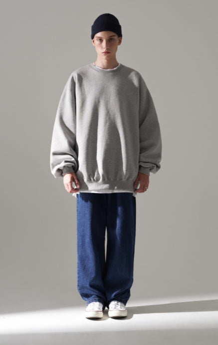 パーステップ(PERSTEP) MILE BALLOON SWEATSHIRT GREY DEMT4443