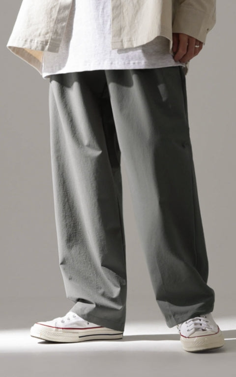 パーステップ(PERSTEP) CHILING PINTUCK BALLOON PANTS GRAY DELP4421