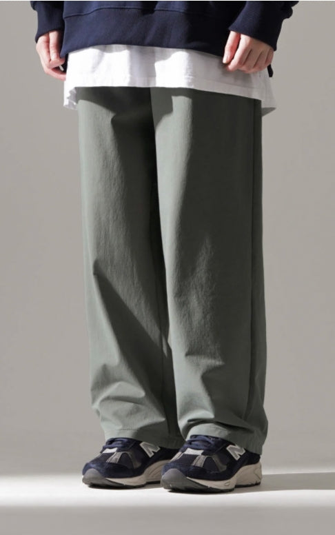 パーステップ(PERSTEP) CHILING PINTUCK BALLOON PANTS GREEN DELP4421