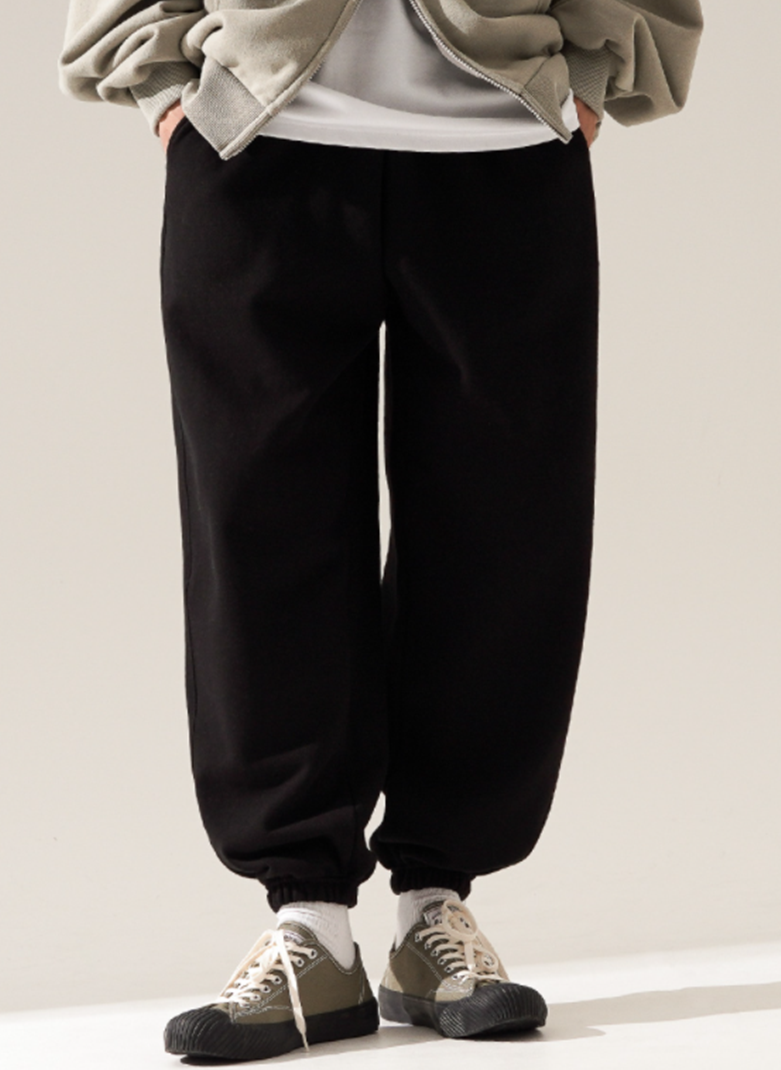 ティーダブリューエヌ(TWN) Authentic Training Pants Black STLP3408