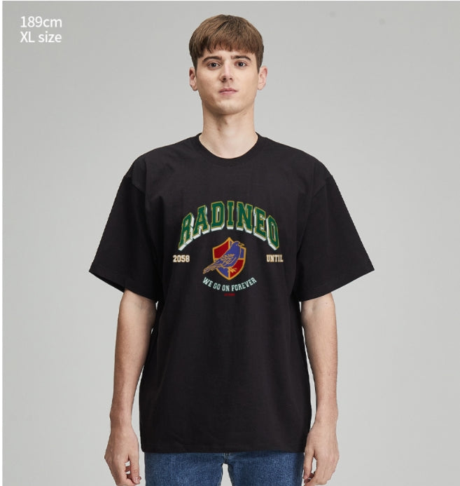 RADINEO (ラディネオ)　 Ravn Black Short-Sleeved T-Shirt