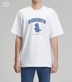 RADINEO (ラディネオ)　 Dino's white short-sleeved T-shirt