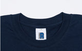 RADINEO (ラディネオ)　Like a dream navy short-sleeved T-shirt