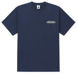 RADINEO (ラディネオ)　Skateboard collie navy short-sleeved T-shirt