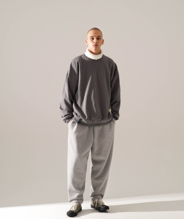 ティーダブリューエヌ(TWN) Easy Going Balloon Training Pants Gray STLP3403