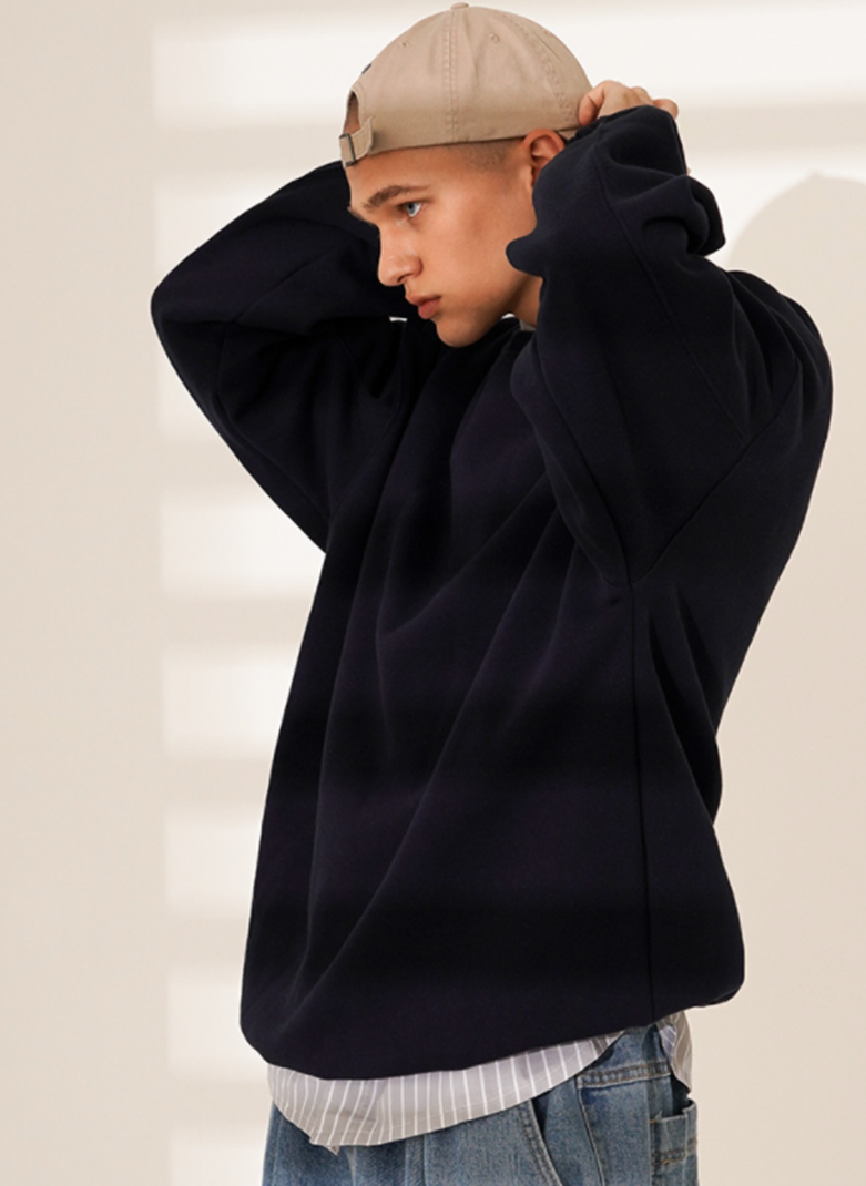 ティーダブリューエヌ(TWN) Authentic Sweatshirt Navy STMT3409