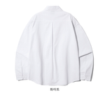 ティーダブリューエヌ(TWN) Oxford Balloon Fit Shirt White SHLS3404