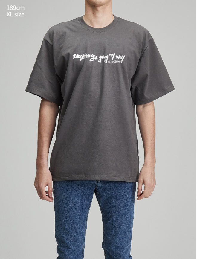 RADINEO (ラディネオ)　Everything Grey Short-Sleeved T-Shirt