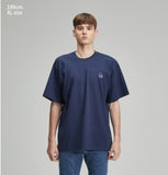 RADINEO (ラディネオ)　Papa Patch Navy Short-Sleeved T-Shirt