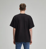 RADINEO (ラディネオ)　Papa Patch Black Short-Sleeved T-Shirt