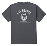 RADINEO (ラディネオ)　Traveler grey short-sleeved T-shirt