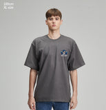 RADINEO (ラディネオ)　Wave Papa Mini Gray Short Sleeved T-shirt