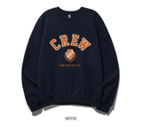 ティーダブリューエヌ(TWN) City Crew Sweatshirt Navy EYMT3406