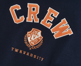 ティーダブリューエヌ(TWN) City Crew Sweatshirt Navy EYMT3406