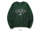 ティーダブリューエヌ(TWN) City Crew Sweatshirt Deep Green EYMT3406