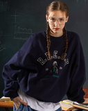 ティーダブリューエヌ(TWN) Refreshing Sweatshirt Navy SHMT3413