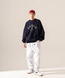 ティーダブリューエヌ(TWN) Refreshing Sweatshirt Navy SHMT3413