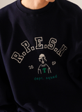 ティーダブリューエヌ(TWN) Refreshing Sweatshirt Navy SHMT3413