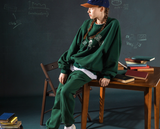ティーダブリューエヌ(TWN) Refreshing Sweatshirt Deep Green SHMT3413