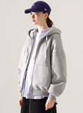 ティーダブリューエヌ(TWN) Victory Balloon Zip-up Gray TWHD3412