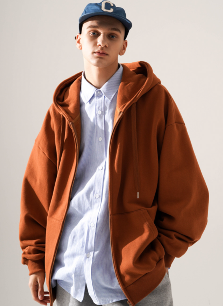ティーダブリューエヌ(TWN) Victory Balloon Zip-Up Camel TWHD3412