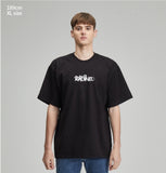 RADINEO (ラディネオ)　Spray logo black short sleeve T-shirt