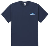 RADINEO (ラディネオ)　Blue camel navy short-sleeved T-shirt