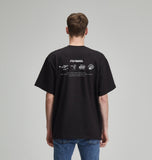 RADINEO (ラディネオ)　I'll Travel Black Short-Sleeved T-Shirt