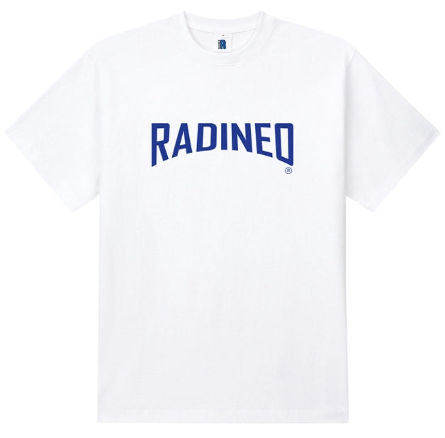 RADINEO (ラディネオ)　Arch logo white short-sleeve T-Shirt