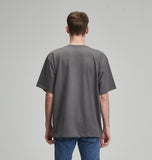 RADINEO (ラディネオ)　Young at heart, grey short-sleeved T-shirt