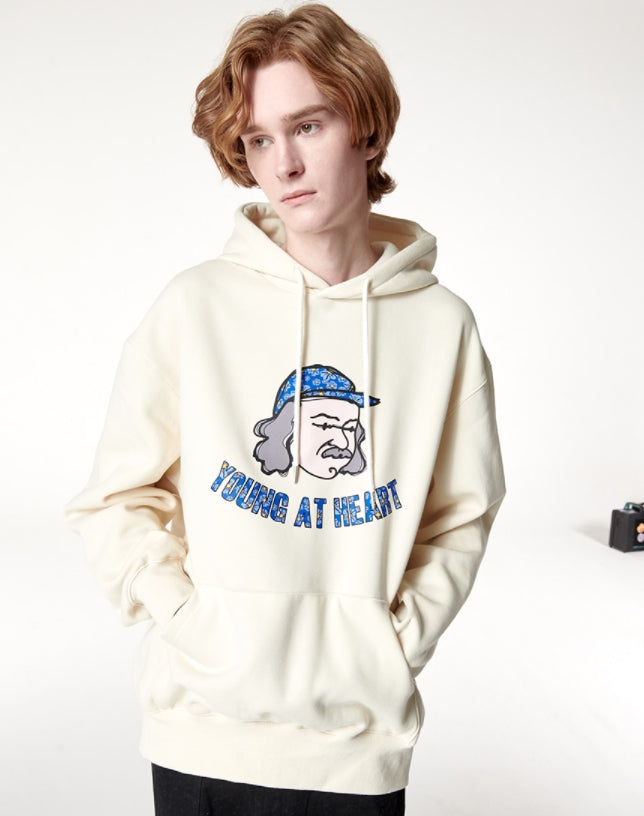 RADINEO (ラディネオ)　Young Flower Hoodie Cream