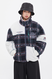 ロマンティッククラウン(ROMANTIC CROWN)   CHECK FLEECE JACKET_NAVY