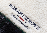 ロマンティッククラウン(ROMANTIC CROWN)   CHECK FLEECE JACKET_NAVY