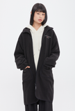 ロマンティッククラウン(ROMANTIC CROWN)    POLAR FLEECE LONG JACKET_BLACK