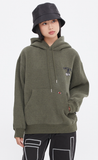 ロマンティッククラウン(ROMANTIC CROWN)  PLAY DICE HOOD_MELANGE KHAKI