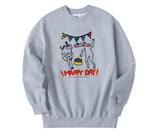 RADINEO (ラディネオ)　Happy Day Sweatshirt Grey