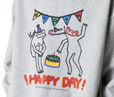RADINEO (ラディネオ)　Happy Day Sweatshirt Grey