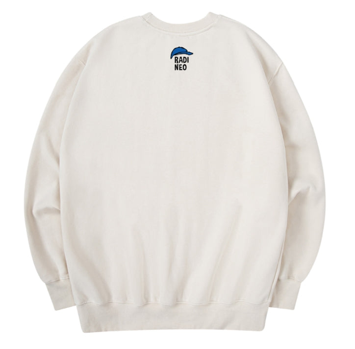 RADINEO (ラディネオ)　Young at heart sweatshirt cream