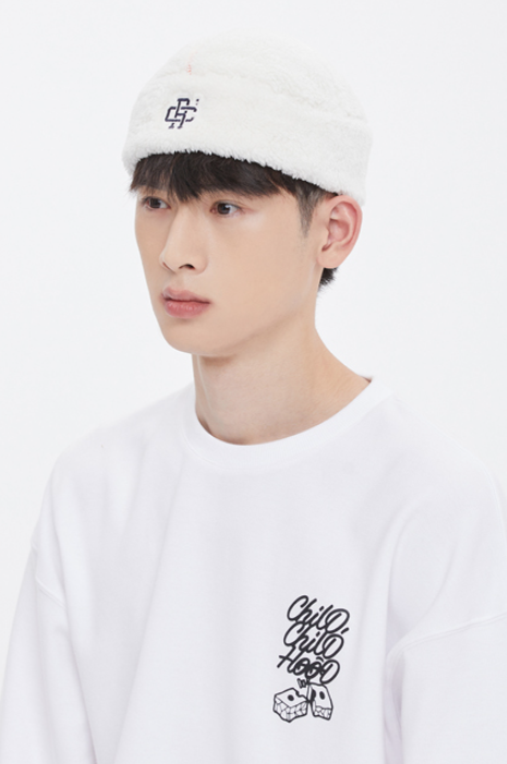 ロマンティッククラウン(ROMANTIC CROWN)    RC CLUB FLEECE WATCH CAP_OATMEAL