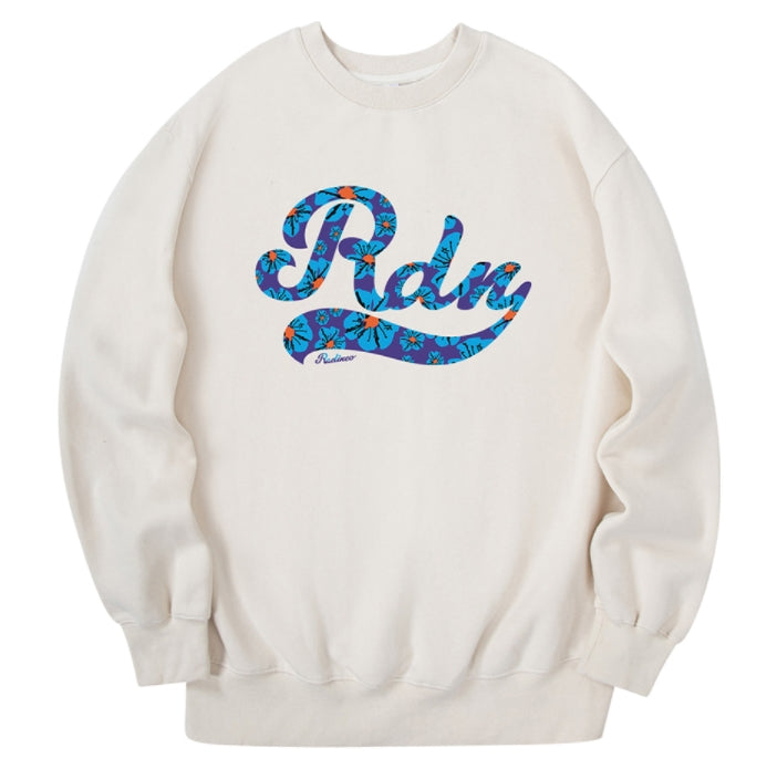 RADINEO (ラディネオ)　Aldien Flower Sweatshirt Cream