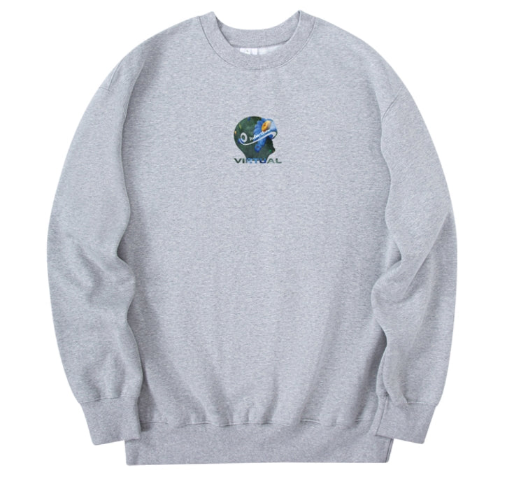 RADINEO (ラディネオ)　Virtual Flower Sweatshirt Grey