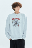 AQO_studiospace(アコスタジオスペース)    AQO X LoL KENNEN CARTOON SWEATSHIRTS OATMEAL