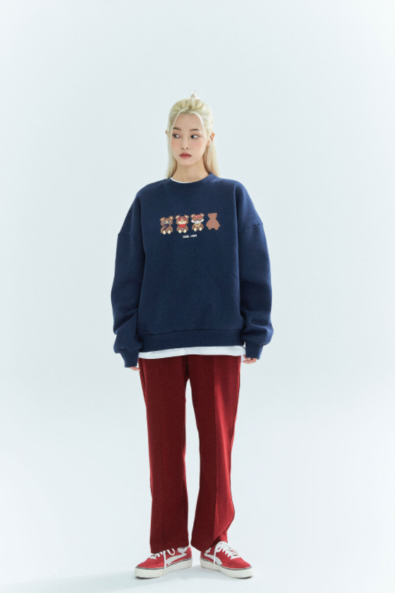 AQO_studiospace(アコスタジオスペース)    AQO X LoL 4BOKSIL SWEATSHIRTS NAVY