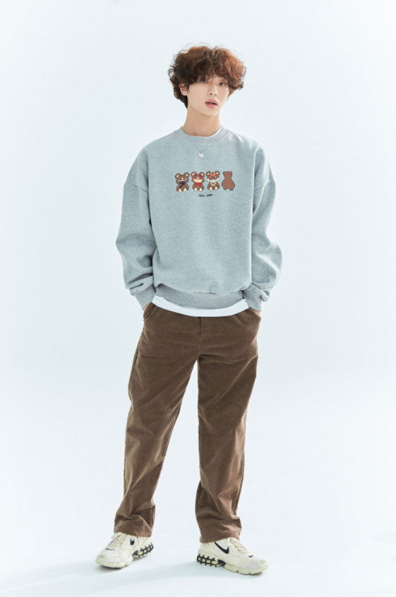 AQO_studiospace(アコスタジオスペース)    AQO X LoL 4BOKSIL SWEATSHIRTS GREY