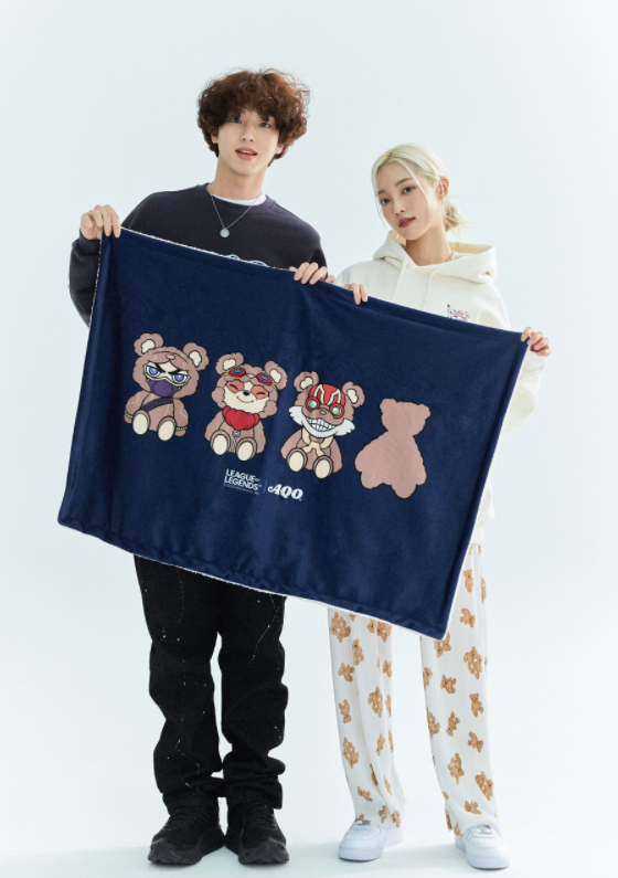 AQO_studiospace(アコスタジオスペース)     AQO X LoL BLANKET NAVY