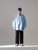 パーステップ(PERSTEP) COUNTER SHIRT DEEP SKY BLUE BJLS4440