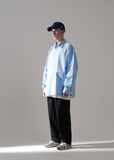 パーステップ(PERSTEP) COUNTER SHIRT DEEP SKY BLUE BJLS4440