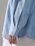 パーステップ(PERSTEP) COUNTER SHIRT DEEP SKY BLUE BJLS4440