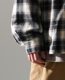 パーステップ(PERSTEP) HOWLING CHECK SHIRT IVORY SMLS4450