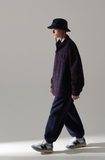 パーステップ(PERSTEP) HOWLING CHECK SHIRT BURGUNDY SMLS4450